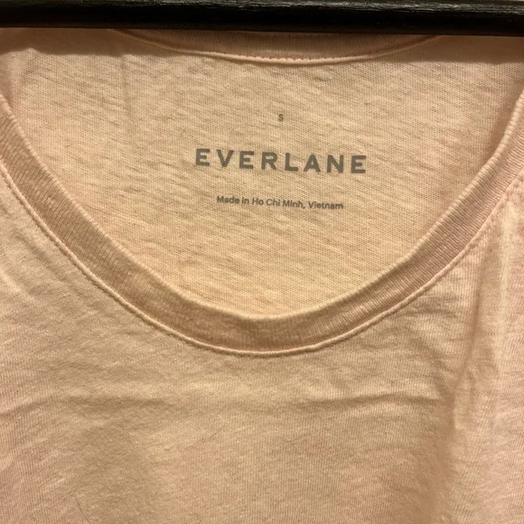 Everlane ReCotton Racerback Tank Top Pink - Picture 11 of 15